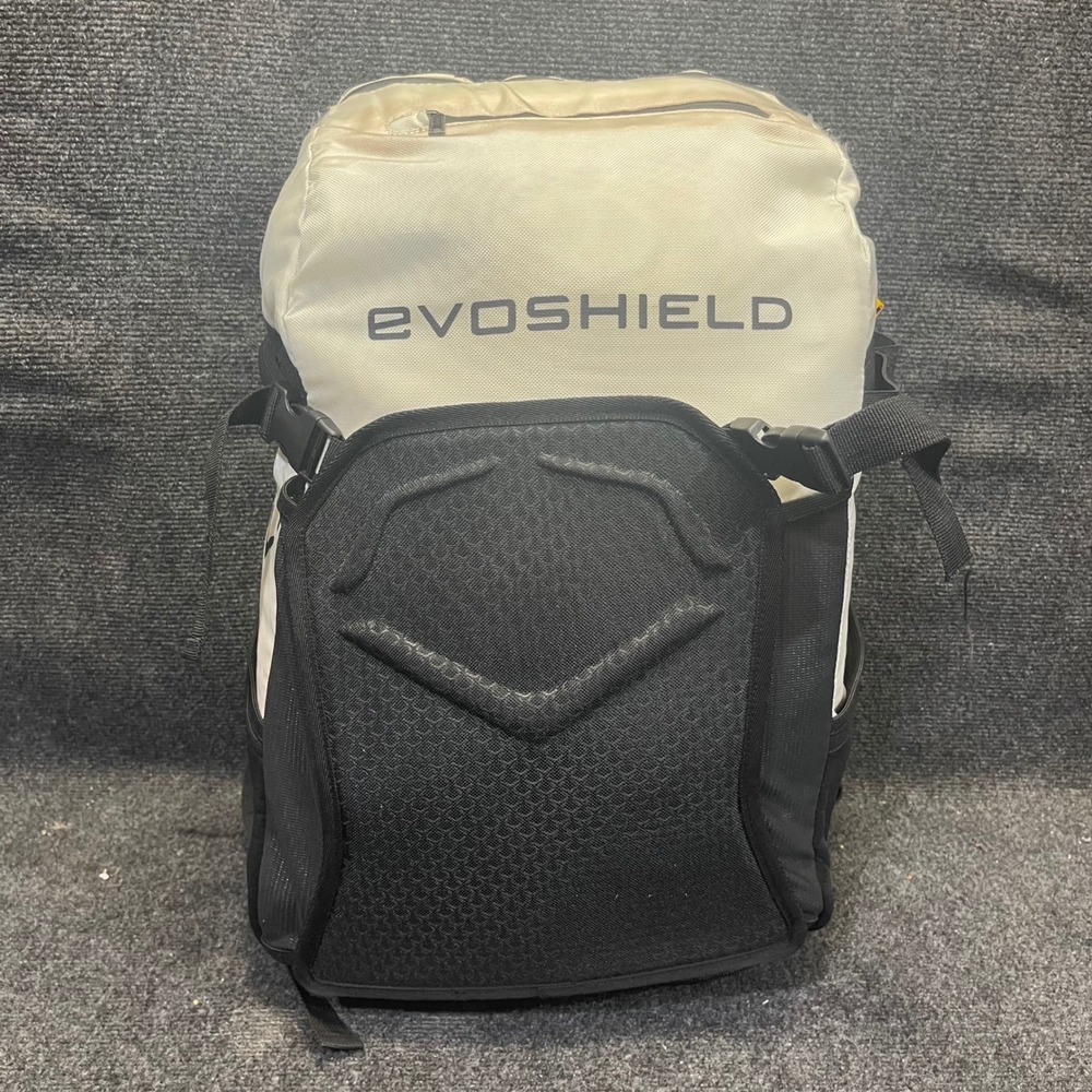 EvoShield WTV9100 Grandstand Bat Pack Baseball Softball Backpack Bag White Black